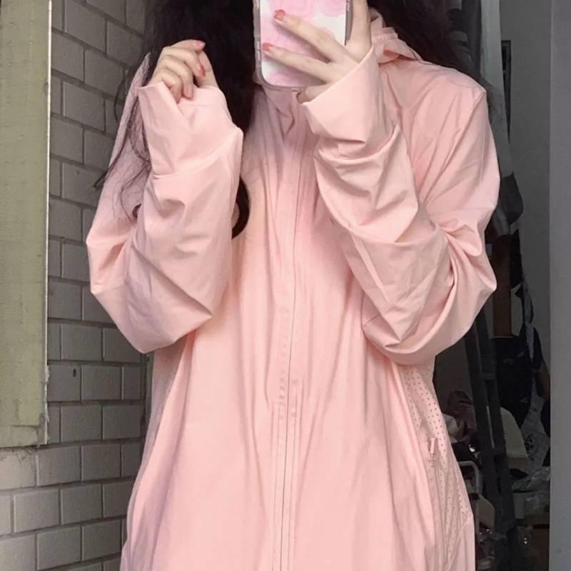 スポーツウェア レディース 大きいサイズ 春夏 薄手 パーカー 接触冷感 UVカット フード付き カーディガン アウター 普段使い 通勤