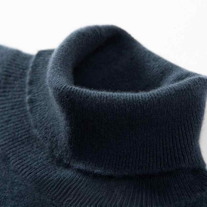 ニット メンズ 男性用 カシミヤ セーター タートルネック ビジネス カジュアル プルオーバー トップス 大? ゆったり 厚手 無地 秋冬