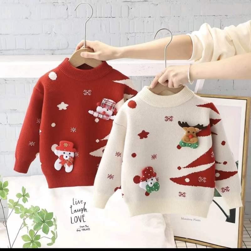 クリスマス デコレーション パーツ 布製 トナカイ クリスマスツリー カートゥーン ミックス