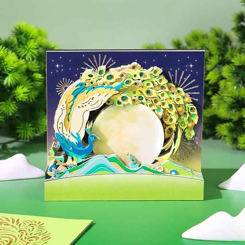 雑貨 紙刻みつける ひな形 観光旅行地 文具 祝する品 事務机 飾りつけ オブジェ 3D 立体 おぼえ書き帳 点火装置付き添い人