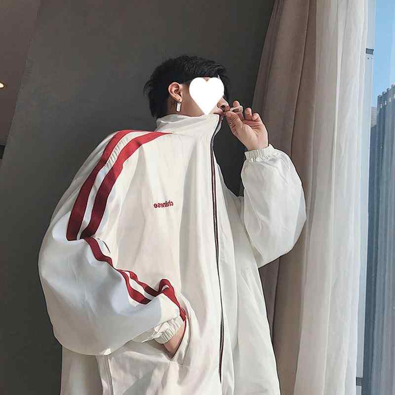 コート メンズ 男性用 オーバーサイズ BF風 ジャケット 学生 韓国風 ゆったり カジュアル ペアルック 長袖 春物 アウター