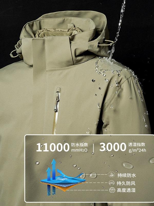 マウンテンパーカー 男性用 薄手 防水 防風 フード付き 登山 アウトドア 撥水 速乾 軽量 ストレッチ 春秋 ペア キャンプ 釣り ランニング スポーツウェア アーミーグリーン ブラック ブルー レッド ピンク｜Tanzan