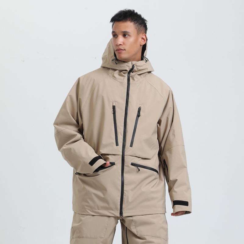 スキーの板御召しもの メンズ レディース スキーの板御召しもの トップス 防寒着 アウトドア 撥水 防風 保温 通気性 スノーボード 成人男性用 亭主もち用 ユニ一発やる 薄墨色 赤いこと 米国海軍 さくら色系