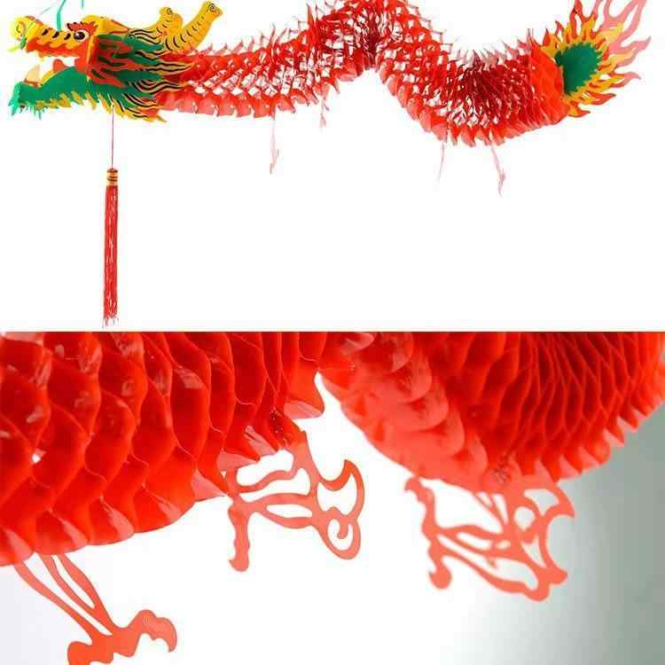 提灯 中国赤色 龍 春節 お祭り イベント 屋内 屋外 ショッピングモール スーパーマーケット 祝典 防水 デコレーション