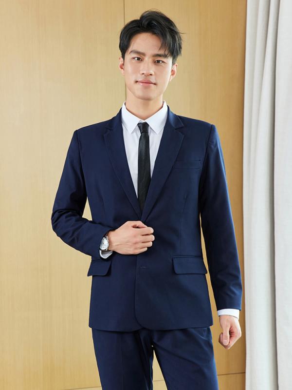 背広 レディース 春 商行為 フォーマル かまい付ける ユニフォーム 事務服 上下仕掛ける ズボン下 上衣 テーラード 長袖 襟付き添い人 無地 薄墨色 青色 通い 事務所 OL メンズファッション-スーツ・セットアップ