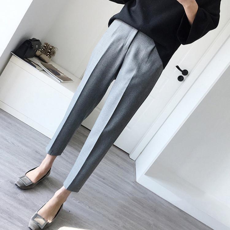 パンツ レディース 9分丈パンツ ストレートパンツ テーパードパンツ サルエルパンツ ポリエステル混紡 コットン混紡 高見え 美脚効果 きれいめ 通勤 オフィス カジュアル 無地 春夏