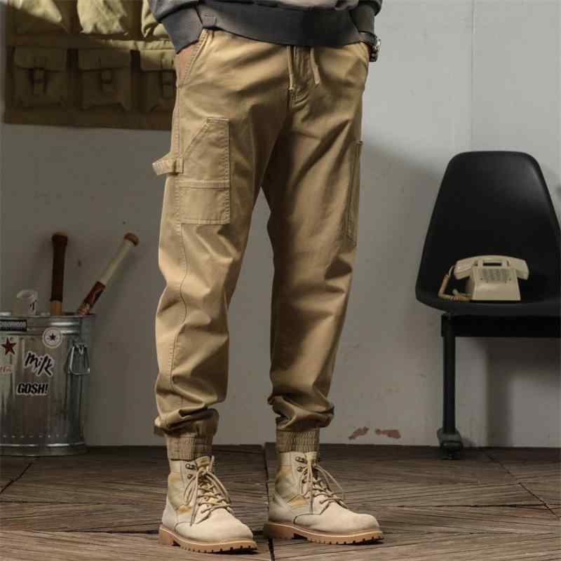 パンツ メンズ 男性用 カーゴパンツ ワークパンツ テーパードパンツ 無地 コットン 綿 ミリタリー ブラック 黒 グレー カーキ ベージュ 普段使い カジュアル