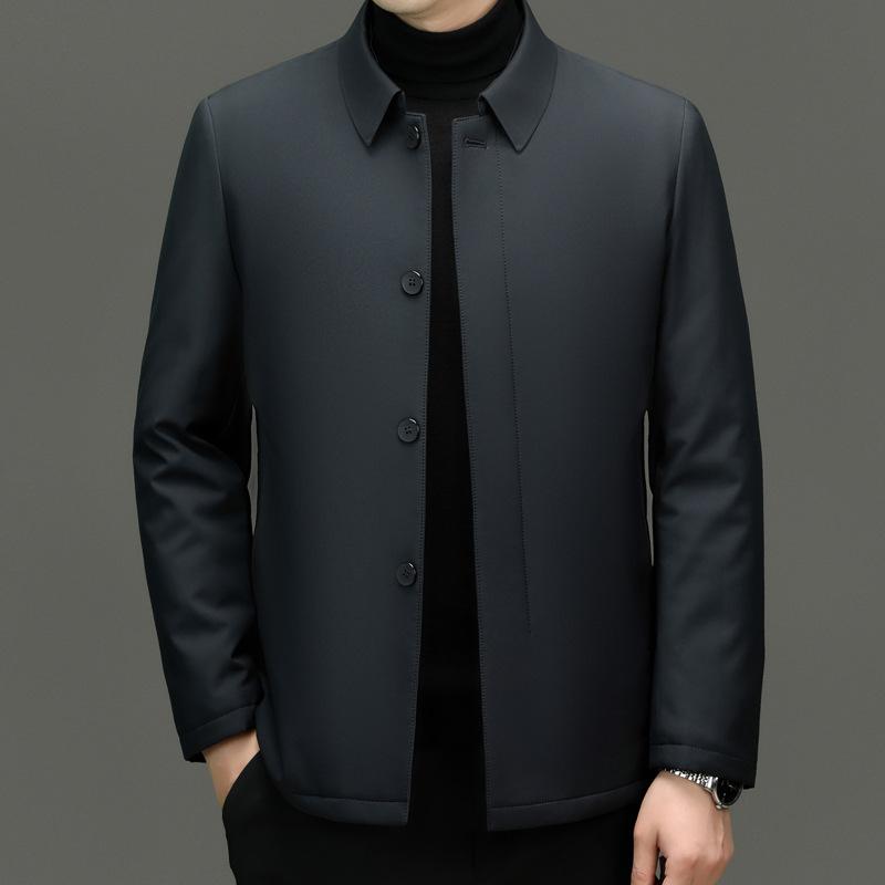 ジャケット 男性用 中年 ・碧・碧装 冬物 アウター 紳士服 ビジネス カジュアル 防寒 あったか 裏起毛 襟付き 厚手 ポリエステル M L XL 2XL 3XL 4XL 8,682円