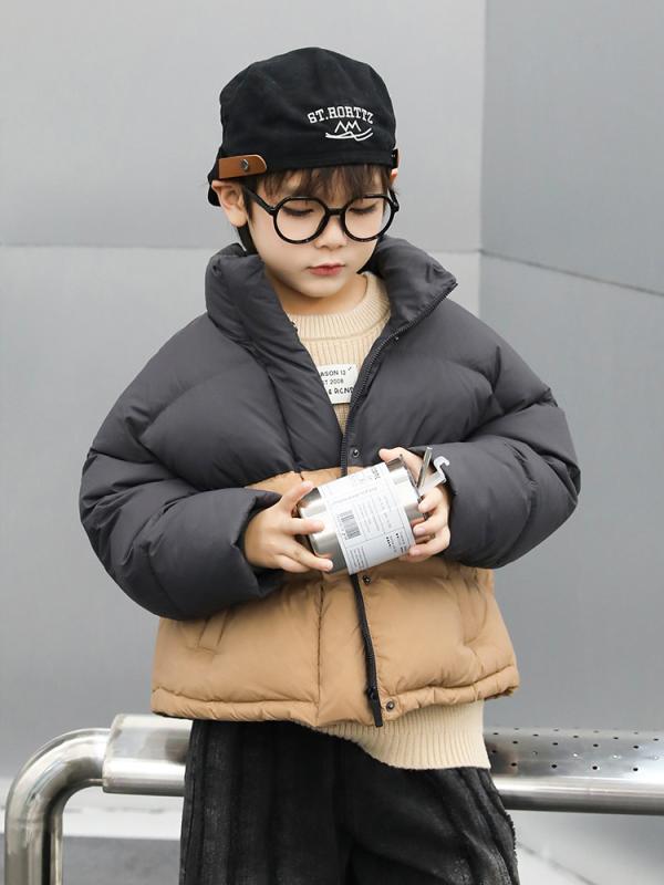 赤ちゃん服 落ちこむ上衣 キッズ もの言う花 ガールズ ボーイズ 冬 アウター 親子 ありの実 あったか 8歳以上 140糎以上 ポリエステル 米白 薄墨色 紫