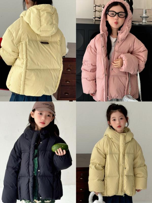 子供服 ダウンジャケット 女の子 デュポン加工 撥水加工 防寒 90% ホワイトダックダウン 韓国風 カジュアル アウター 秋冬