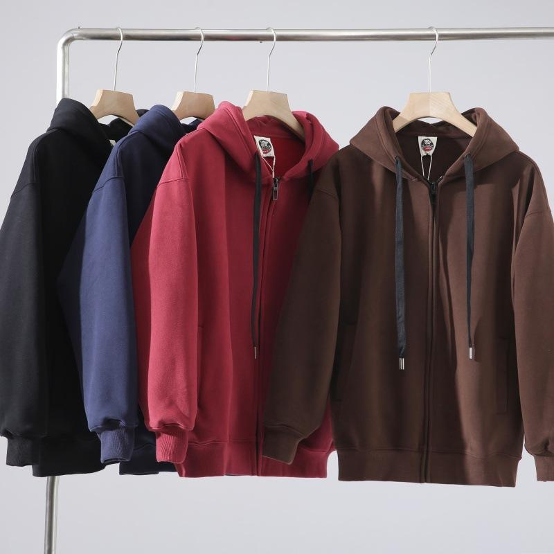 ジャケット 男性用 防寒 裏起毛 ジップアップ パーカー 秋冬 厚手 アウター トップス 普段使い 部屋着 伸縮性 ポリエステル ブラック系 6,931円