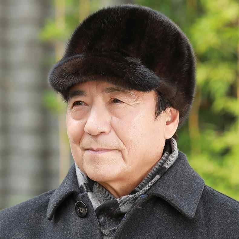 帽子 男性用 秋冬 防寒 水貂 ファー キャップ 調整可能 普段使い カジュアル 父の日 プレゼント ギフト 黒 コーヒー色 7,109円