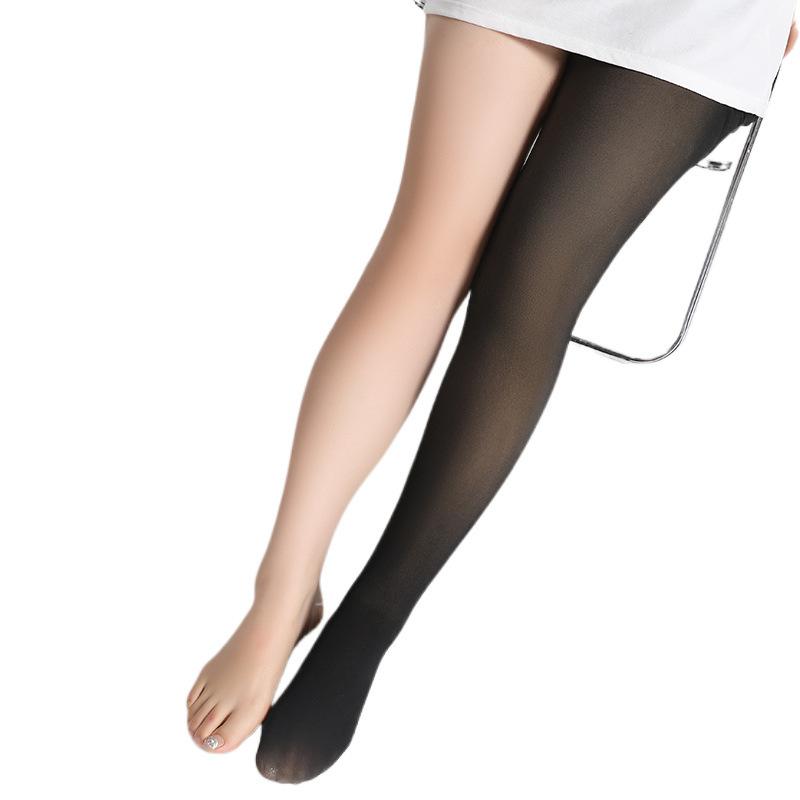 レギンス レディース 大きいサイズ 裏起毛 あったか スパッツ トレンカ 厚手 伸縮性 ストレッチ 美脚 無地 シンプル 普段使い 秋冬 黒 ベージュ 焦茶