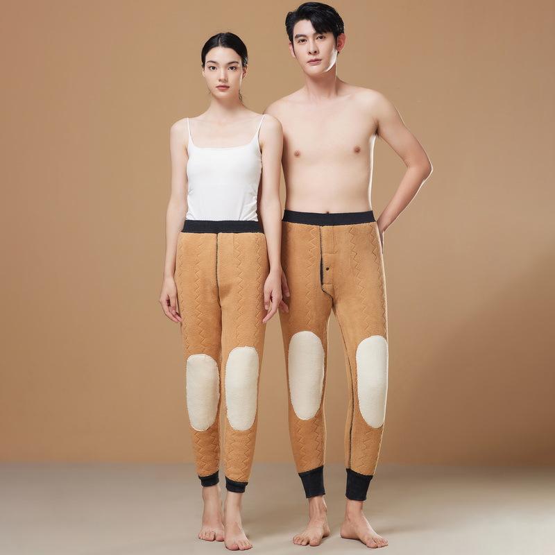 ズボン下 男女兼用 絨毛 カシミール 朦々たる ご機嫌酉の方角 レギンス あったか 保温 下着類 M L XL 2XL 3XL 黒いこと 黒 薄墨色 ベージュ