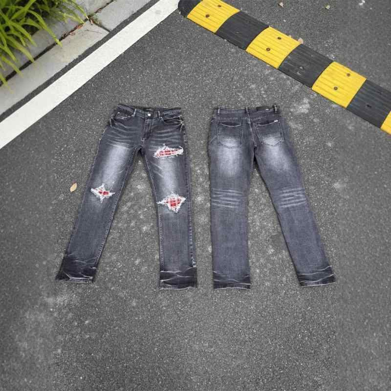 デニム メンズ デニムパンツ ジーンズ ジーパン ウォッシュ加工 ダメージ加工 ストレートパンツ ズボン ボトムス アメカジ