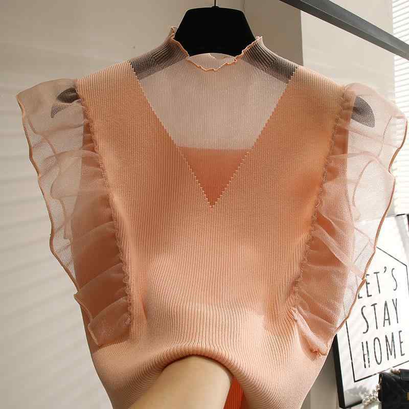 Tシャツ レディース 春夏 半袖 カットソー スリム ハイネック ピンク系 接触冷感 ニット トップス 白 普段使い 通勤