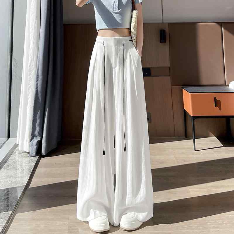 パンツ レディース テーパードパンツ 春夏 コットンリネン 高見え ウエストゴム ゆったり 涼しい 接触冷感 薄手 美脚 ストレートパンツ ワイドパンツ カジュアル きれいめ オフィス リラックス 普段使い