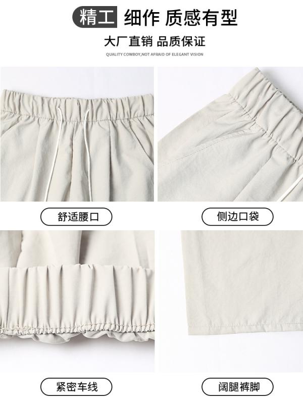 パンツ レディース ポリエステル 接触冷感 速乾 スポーツ 高見え 美脚 ゆったり ストレート 薄手 イージーパンツ S M L XL グレー ブラック パープル ホワイト カーキ ブルー
