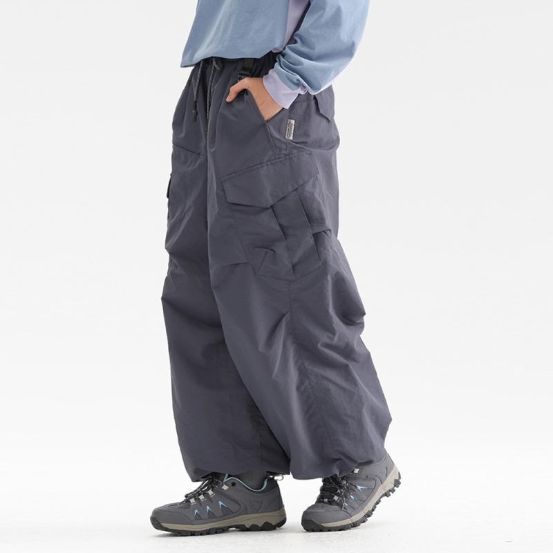 パンツ 男性用 ワークパンツ カーゴパンツ 裾絞り ?松 コットン 無地 カジュアル ストリート アウトドア カーキ ブラック パープル ブルー グレー