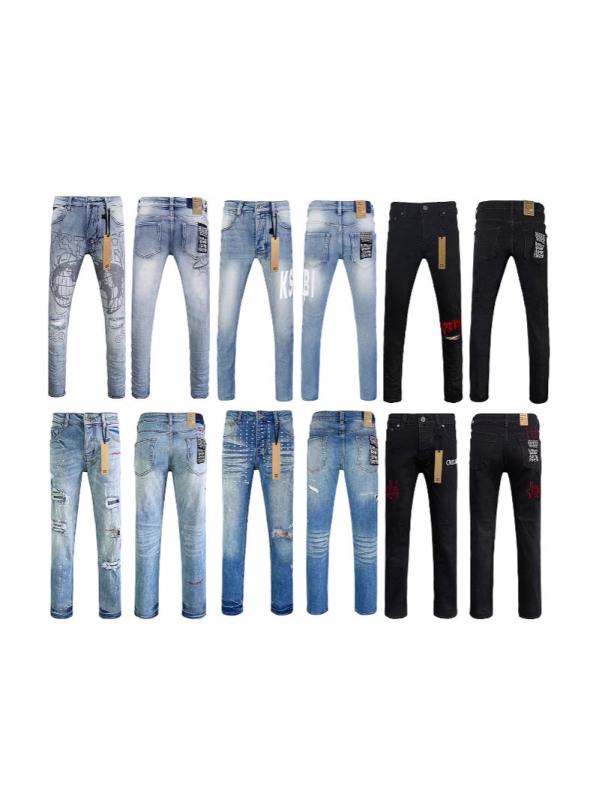 デニム メンズ ジーンズ 直筒 ダメージ加工 ストレッチ カジュアル 男性用 デニムパンツ ジーパン Gパン ヴィンテージ風 アメカジ