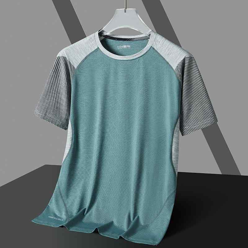 Tシャツ 男性用 半袖 接触冷感 トップス スポーツ トレーニング ウェア 吸湿速乾 通気性 接触冷感 カジュア