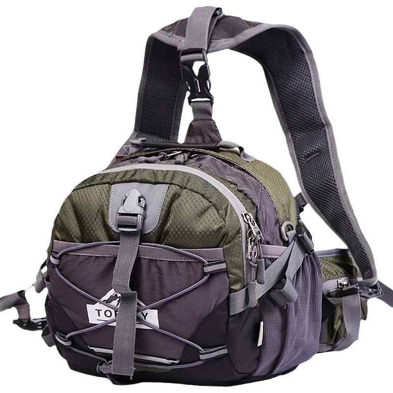 ウエストバッグ 男性用 多機能 18L アウトドア スポーツ 登山 旅行 撥水性 耐摩耗性 軽量 拡張可能 大容量 軍用風 ミリタリー ブラック カーキ