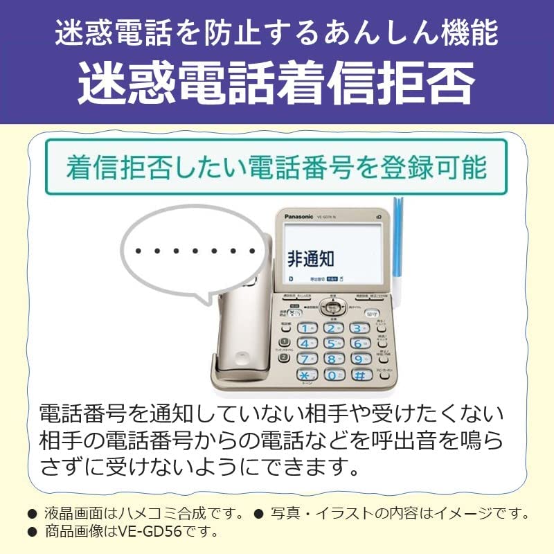 注目 パナソニック ファックスのみ FAX電話機 KX-PD225 ホワイト 迷惑