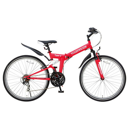 【送料無料・包装無料・のし無料】フォルクスワーゲン MTB-2618 26折畳自転車 30999｜激安ショップＥ・Ｔ・Ｍ