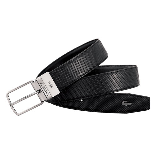 【送料無料・包装無料・のし無料】LACOSTE ベルト ブラック LB80090(A5)