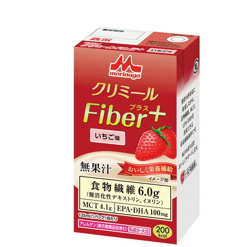 クリニコ エンジョイクリミール Fiber+（栄養補助食品） いちご味 1箱（24パック入）4902720148726　食事ケア用品