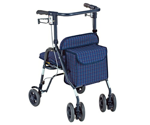 島製作所 シルバーカー シンフォニーSP　格子紺　4945528178465 25,485円
