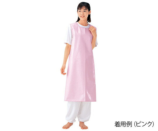 入浴介助エプロン　６０１２　Ｌ　ピンク　4975520802129