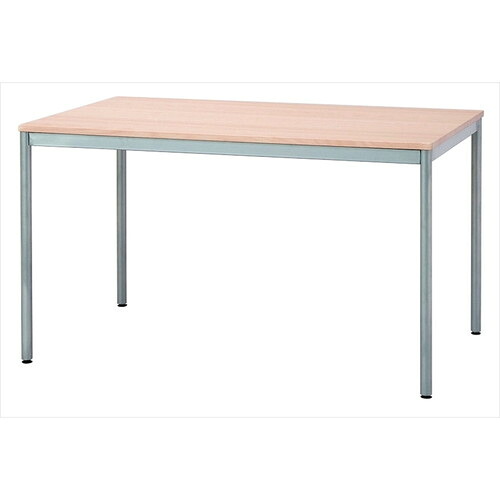 【法人様限定品 代引き不可 送料無料】ナカバヤシ　ユニットテーブル１２００×７５０／ナチュラル木目　HEM-1275NM