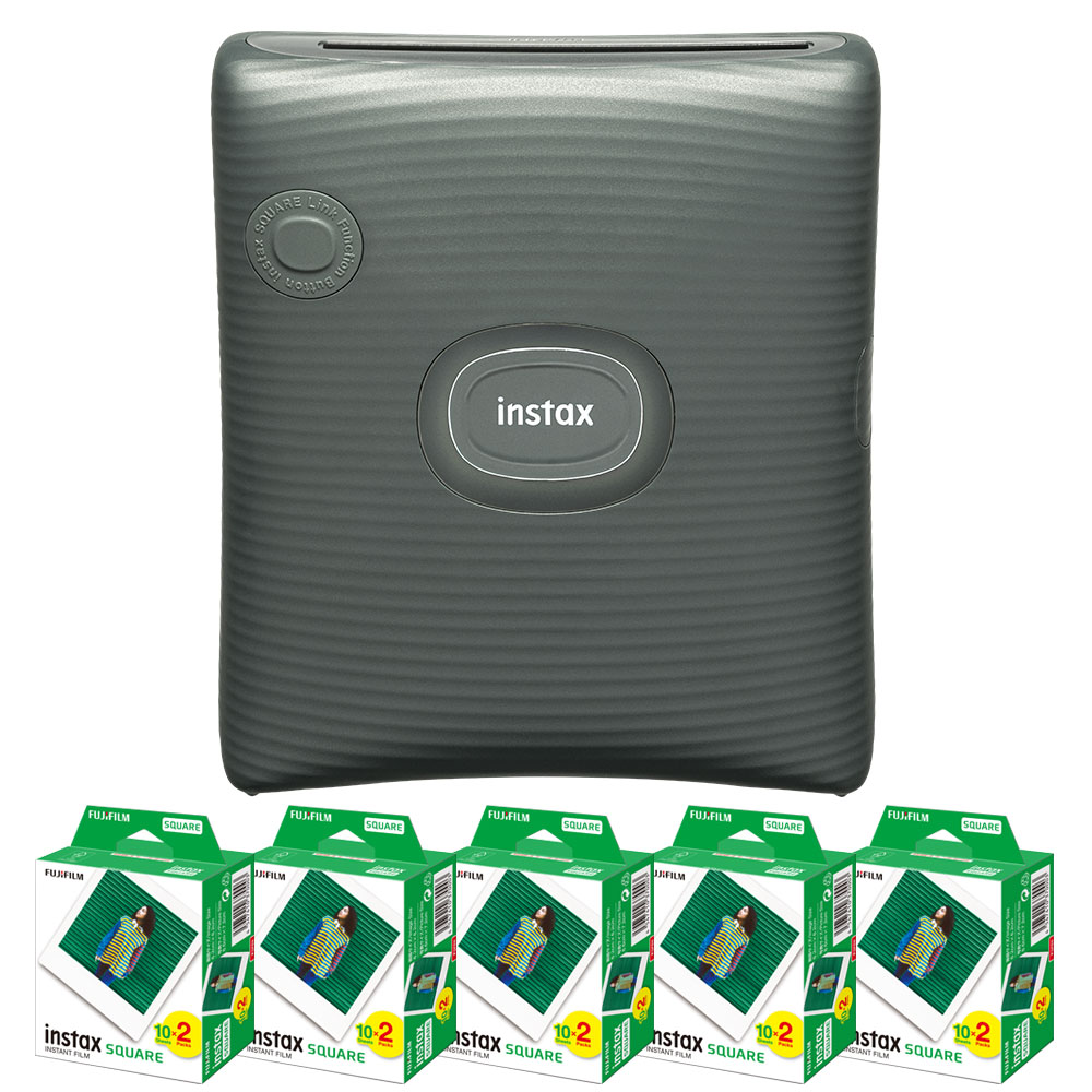 楽天市場】(フィルム100枚付)富士フィルム スマホプリンター スクエア
