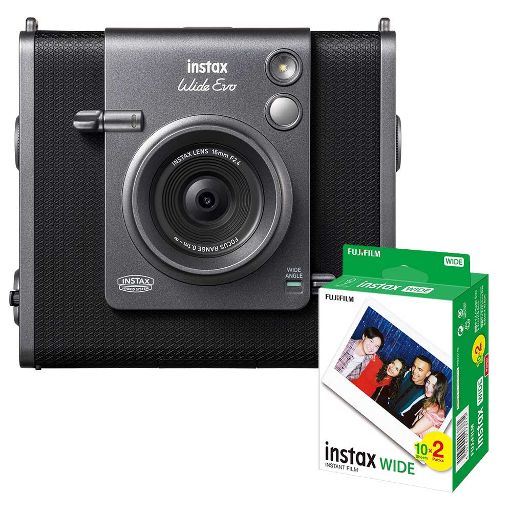 富士フイルム - 富士フイルム FUJIFILM INS WIDE EVO BLACK instax WIDE Evo™ | 富士フイルム [日本]