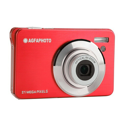 AGFAPHOTO アグファフォト コンパクトデジタルカメラ DC8300RD　レッド｜激安ショップＥ・Ｔ・Ｍ