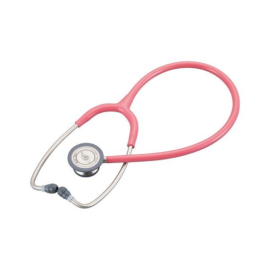 ナビス（アズワン） バイタルナビ聴診器（サスペンデッド） ラズベリーサクラ色  RP 4589638400728