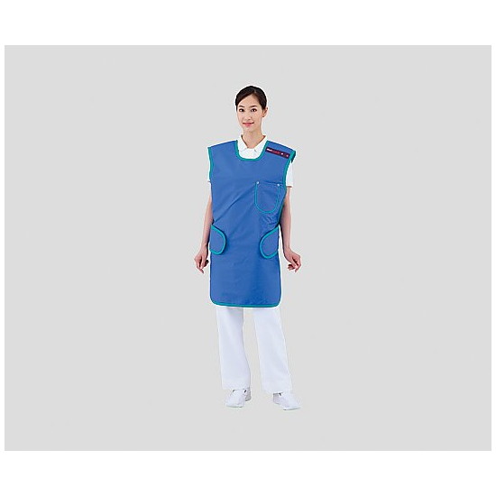 ワンタッチ防護エプロン　（フレアKPPONE）　LE025（ブルー）　XL　LE025XL　4560426921014