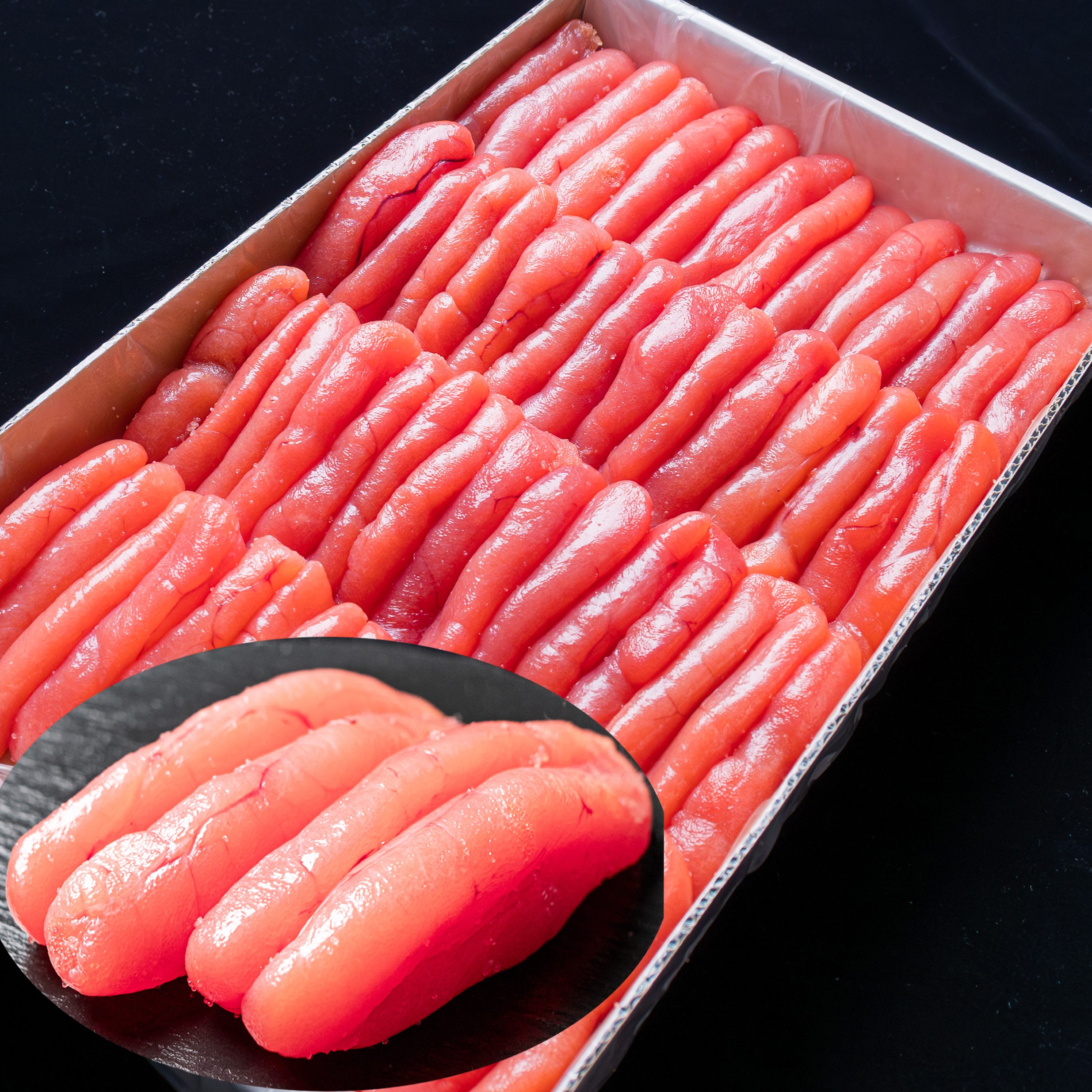 たらこ一本物たっぷり２kgおにぎり屋さんにも納品実績 送料無料 北海道 古平からお届け ご家庭用にどうぞ 訳あり 業務用 お試し