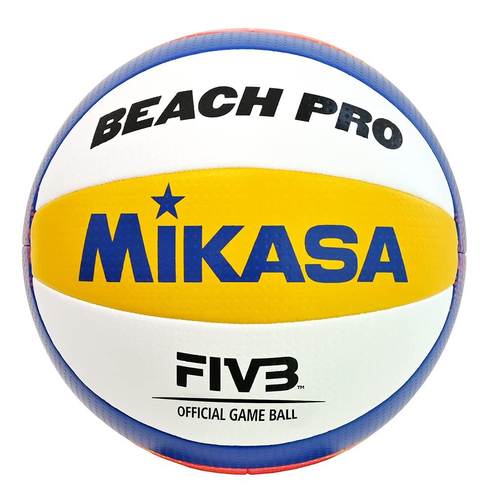 ミカサ(MIKASA) ビーチバレーボール 国際公認球 検定球 (一般・大学・高校・中学) ホワイト/イエ ロー/ブルー/レッド BV550C-WYBR 推奨内圧0.175-0.225(kgf/?)