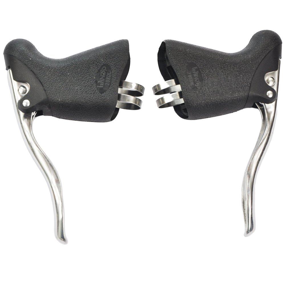 楽天市場】YOGOGO アルミ合金ユニバーサルロードバイクブレーキレバー