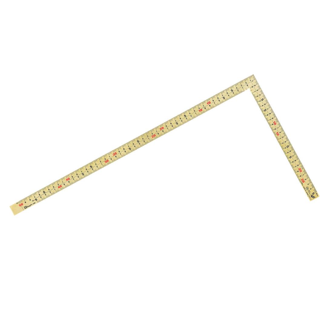 SK 金曲尺 快段目盛 薄手広巾 50cm GTH-50CKD
