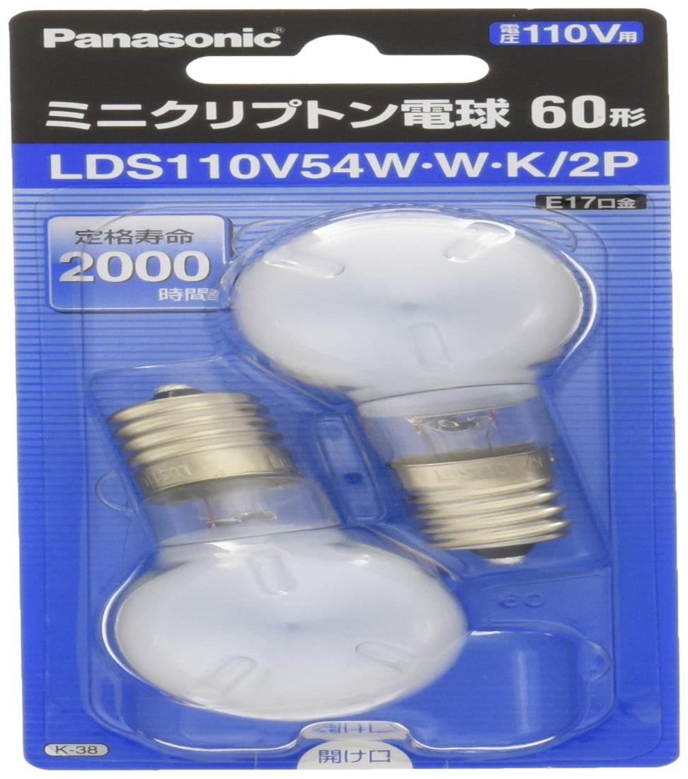 楽天市場】パナソニック ミニクリプトン電球 ホワイト 60形