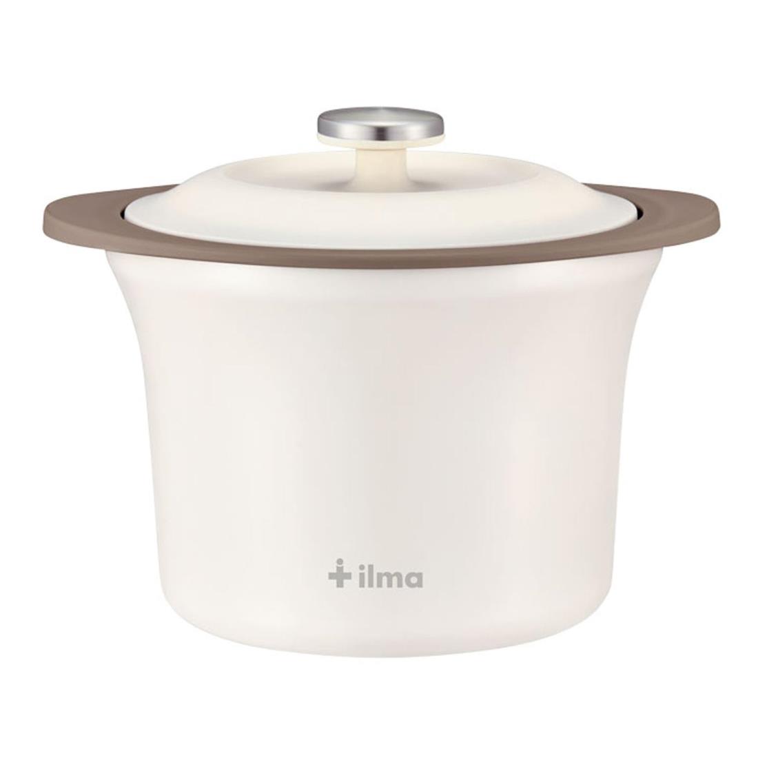 ピーコック魔法瓶工業 電子レンジ 調理器 イルマ リビングジャー ホワイト 1.72L ACA-160 W