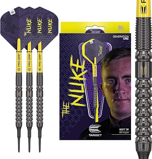 ダーツ TARGET CHRIS DOBEY Model G1 Chris Dobey G1 90% Tungsten Steel Tip Darts by Target – Double Top