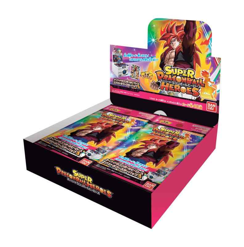 バンダイ (BANDAI) スーパードラゴンボールヒーローズ エクストラブースターパック3(BOX)20パック入