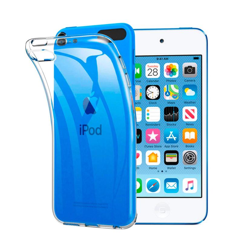For ipod touch 7 / ipod touch 6 / ipod touch 5 用のケース カバー TPU 超薄型 全面保護 ケース TPUソフト シリコン 透明 For ipod touch7 用のケース クリア ケース 耐衝撃 耐水 散画像