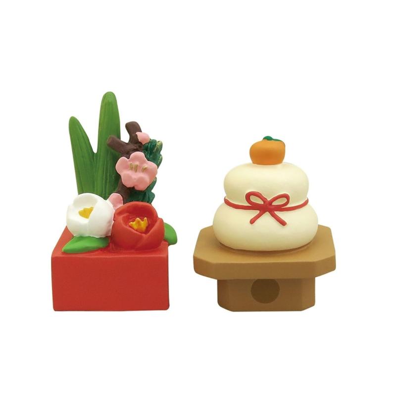 楽天市場】コンコンブル お正月 デコレ お正月ミニ飾りセット DECOLE