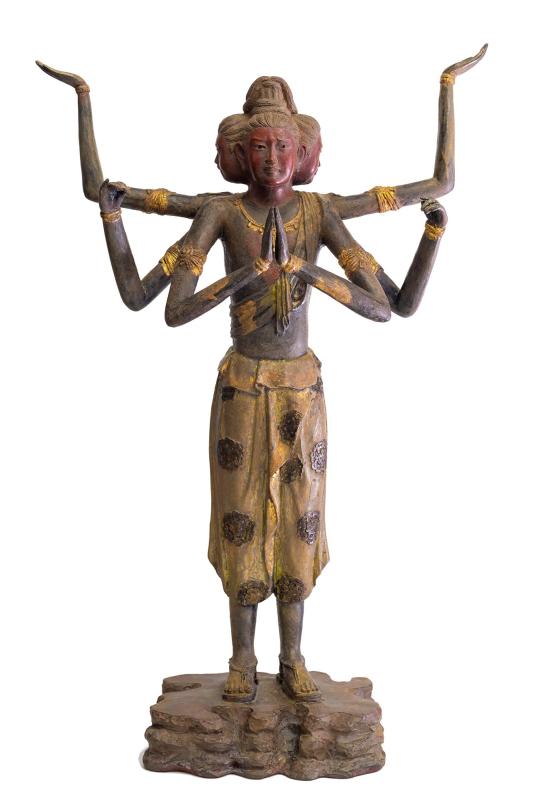 阿修羅像、高岡銅器 楽天市場】高岡銅器 阿修羅像（未入魂） 蝋型青銅製 作者：喜多敏勝