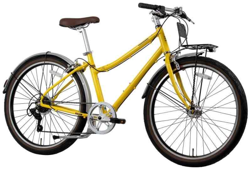 THIRDBIKES【完全組立配送】スーン 26インチ 7段変速 アルミフレーム イエロー